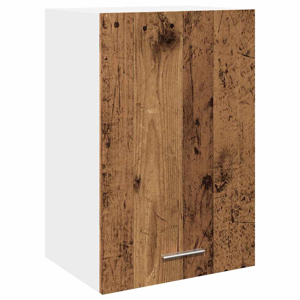vidaXL 11-Piece Kitchen Cabinet Set Lyon Engineered Wood Old Wood Colour