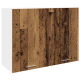 vidaXL 11-Piece Kitchen Cabinet Set Lyon Engineered Wood Old Wood Colour