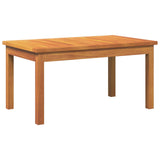 vidaXL Bistroset met kussen 4 pcs Bruin Polyester