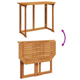 vidaXL Tuin Bistro Set 3 pcs Bruin Massief Acacia Hout