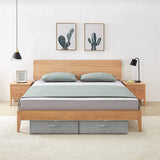 vidaXL Opbergbox 70x40x18 cm stof antracietkleurig