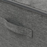vidaXL Storage Boxes 2 pcs 43x34x23 cm Fabric Anthracite
