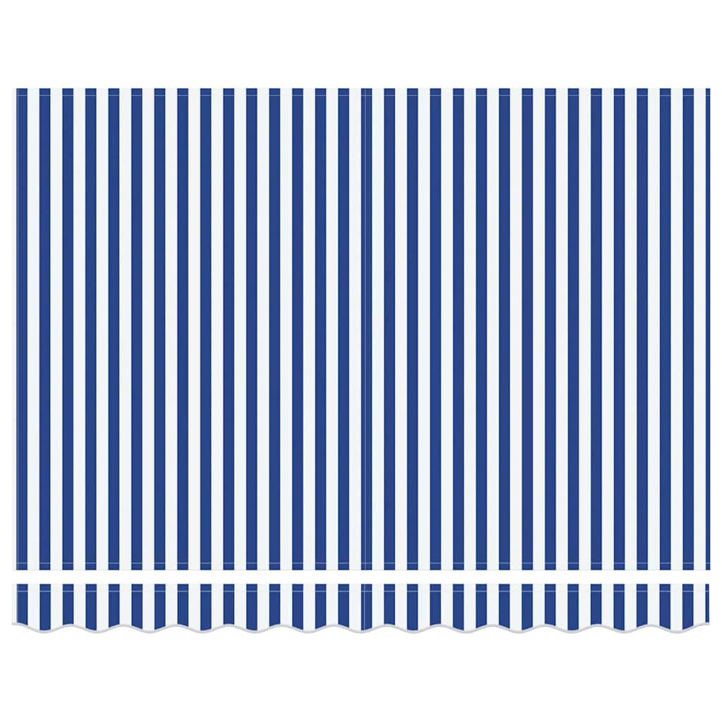 vidaXL Inklapbare Luifel Blauw 250 x 200 cm Stof