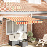 vidaXL Inklapbare Luifel Blauw 250 x 200 cm Stof