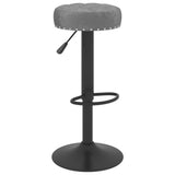vidaXL Bar stools 2 pcs velvet black
