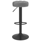 vidaXL Bar stools 2 pcs velvet black
