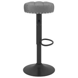 vidaXL Bar stools 2 pcs velvet black