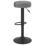 vidaXL Bar stools 2 pcs velvet black