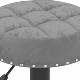 vidaXL Bar stools 2 pcs velvet black