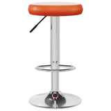 vidaXL Barstoelen 2 st kunstleer wit