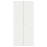 vidaXL Schoenenkast met plank Wit 80 x 35.5 x 180 cm Bewerkt hout