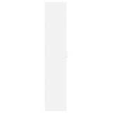 vidaXL Schoenenkast met plank Wit 80 x 35.5 x 180 cm Bewerkt hout