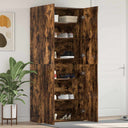 vidaXL Schoenenkast met plank Wit 80 x 35.5 x 180 cm Bewerkt hout