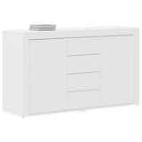 vidaXL Sideboard with Drawer White 120 x 36 x 69 cm Engineered Wood