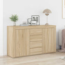 vidaXL Sideboard with Drawer White 120 x 36 x 69 cm Engineered Wood