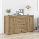 vidaXL Sideboard with Drawer White 120 x 36 x 69 cm Engineered Wood