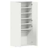 vidaXL Schoenenkast met plank Wit 80 x 39 x 178 cm Bewerkt hout