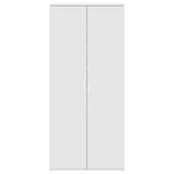 vidaXL Schoenenkast met plank Wit 80 x 39 x 178 cm Bewerkt hout