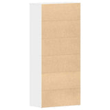 vidaXL Schoenenkast met plank Wit 80 x 39 x 178 cm Bewerkt hout