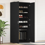 vidaXL Schoenenkast met plank Wit 80 x 39 x 178 cm Bewerkt hout