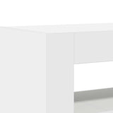 vidaXL Dressoir Wit 116 x 30 x 75 cm Bewerkt hout