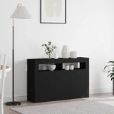 vidaXL Dressoir Wit 116 x 30 x 75 cm Bewerkt hout