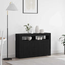 vidaXL Dressoir Wit 116 x 30 x 75 cm Bewerkt hout