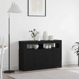 vidaXL Dressoir Wit 116 x 30 x 75 cm Bewerkt hout