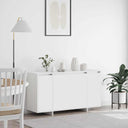 vidaXL Dressoir Wit 135 x 41 x 75 cm Bewerkt hout