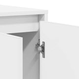 vidaXL Dressoir Wit 135 x 41 x 75 cm Bewerkt hout