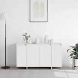 vidaXL Dressoir Wit 135 x 41 x 75 cm Bewerkt hout