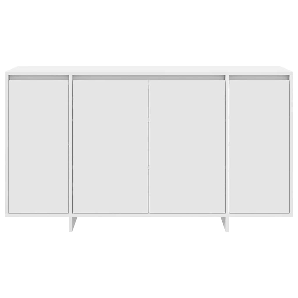 vidaXL Dressoir Wit 135 x 41 x 75 cm Bewerkt hout