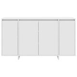 vidaXL Dressoir Wit 135 x 41 x 75 cm Bewerkt hout
