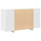 vidaXL Dressoir Wit 135 x 41 x 75 cm Bewerkt hout