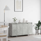vidaXL Dressoir Wit 135 x 41 x 75 cm Bewerkt hout