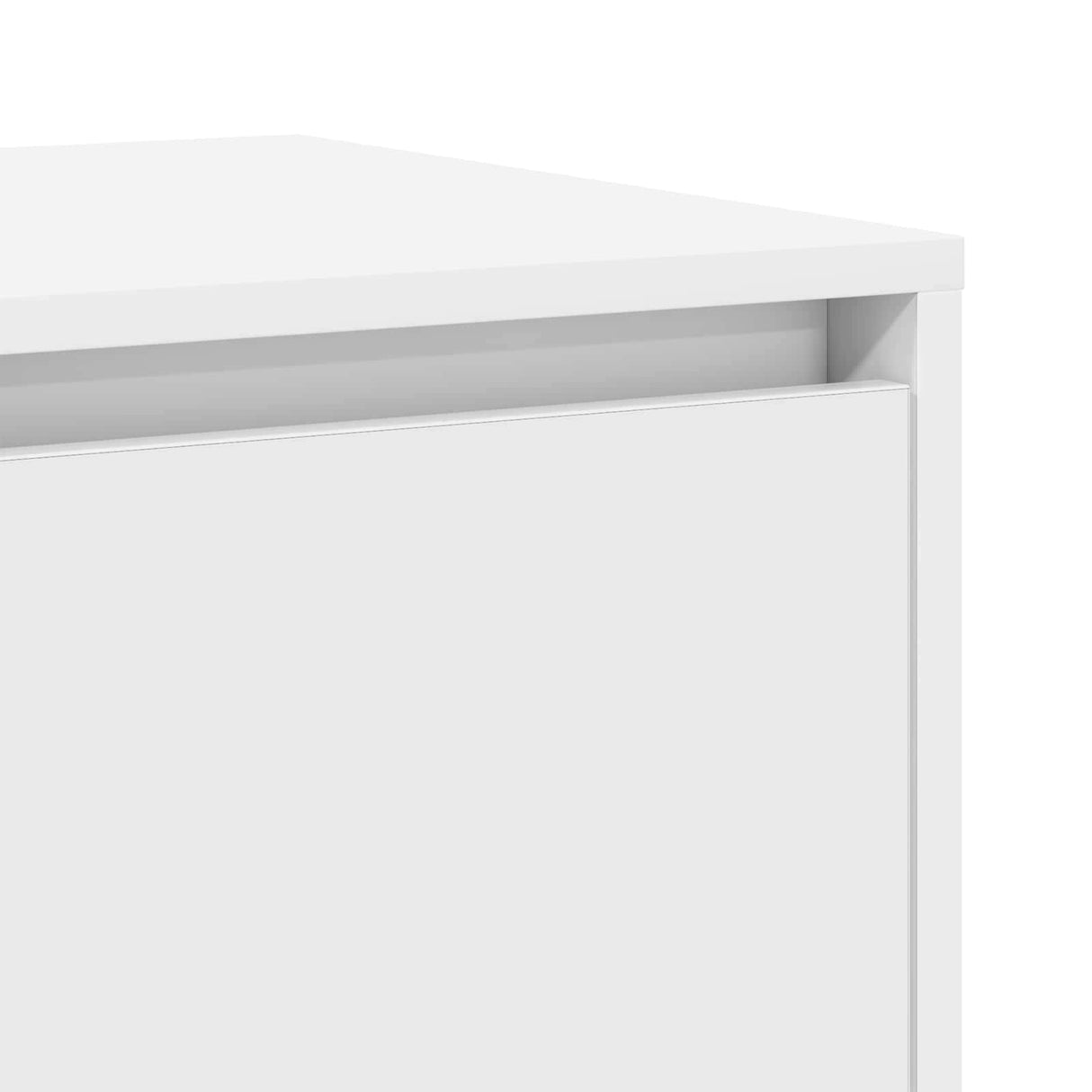 vidaXL Dressoir Wit 120 x 41 x 75 cm Bewerkt hout