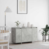 vidaXL Dressoir Wit 120 x 41 x 75 cm Bewerkt hout