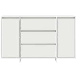 vidaXL Dressoir met lade Wit 120 x 41 x 75 cm Bewerkt hout