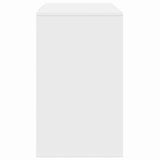 vidaXL Dressoir met lade Wit 120 x 41 x 75 cm Bewerkt hout