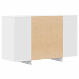 vidaXL Dressoir met lade Wit 120 x 41 x 75 cm Bewerkt hout