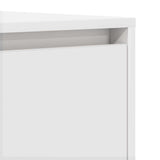 vidaXL Dressoir met lade Wit 120 x 41 x 75 cm Bewerkt hout