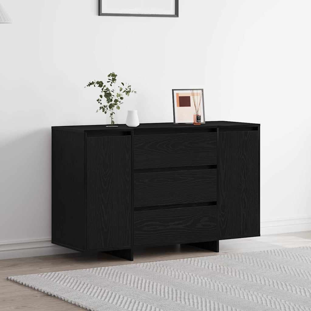 vidaXL Dressoir met lade Wit 120 x 41 x 75 cm Bewerkt hout