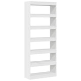 vidaXL Boekenkast met plank Wit 80 x 30 x 198 cm Bewerkt hout
