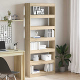 vidaXL Boekenkast met plank Wit 80 x 30 x 198 cm Bewerkt hout