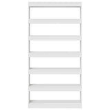 vidaXL Boekenkast Wit 100 x 30 x 198 cm Bewerkt hout