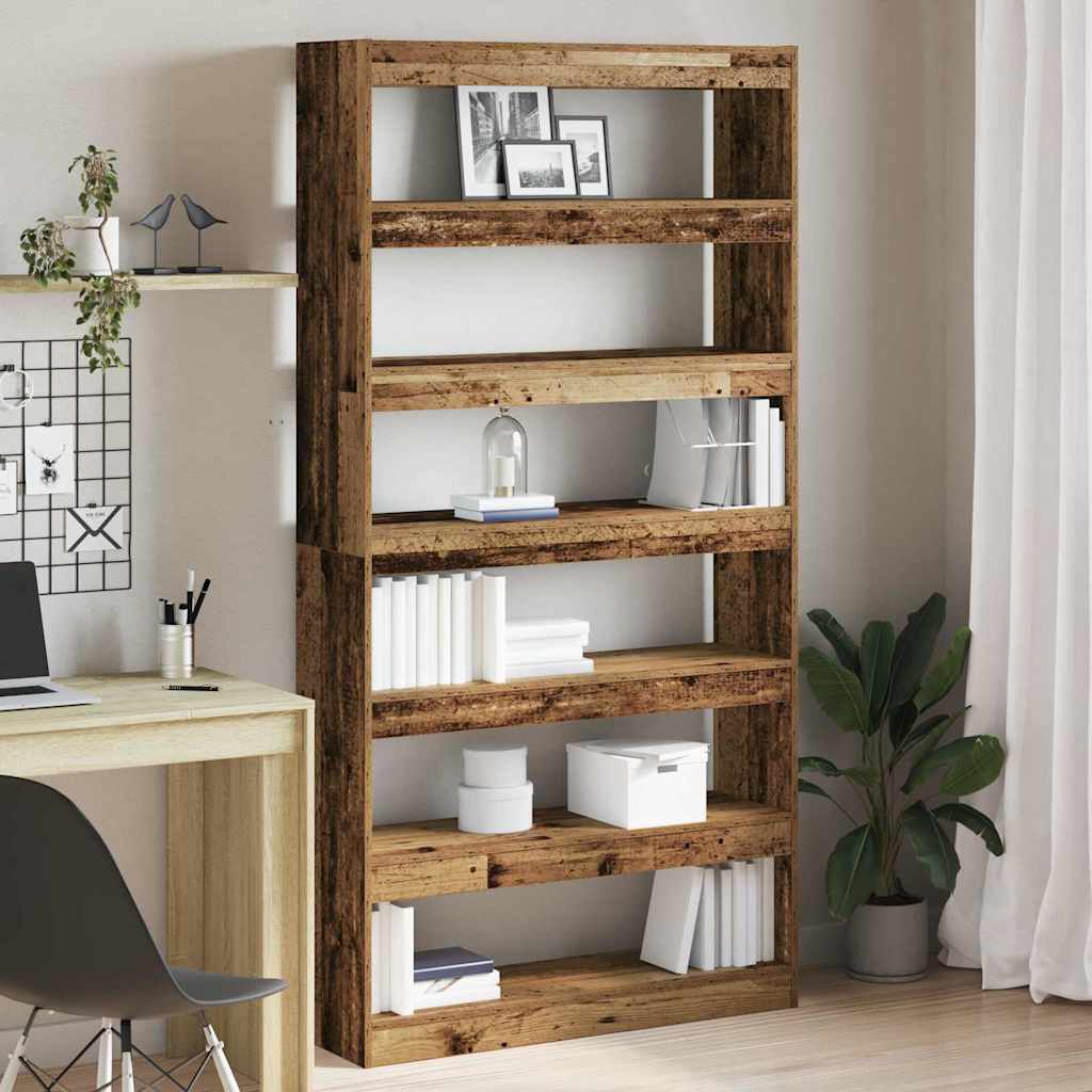 vidaXL Boekenkast Wit 100 x 30 x 198 cm Bewerkt hout