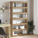 vidaXL Boekenkast Wit 100 x 30 x 198 cm Bewerkt hout