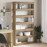 vidaXL Boekenkast Wit 100 x 30 x 198 cm Bewerkt hout