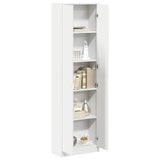 vidaXL Kledingkast met plank Wit 55 x 25 x 189 cm Bewerkt hout