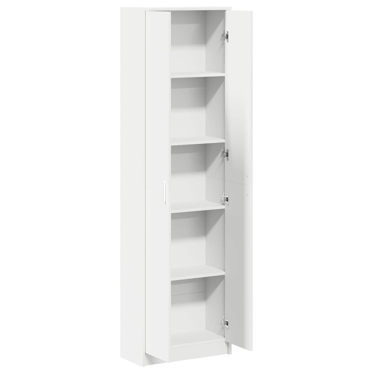 vidaXL Kledingkast met plank Wit 55 x 25 x 189 cm Bewerkt hout